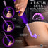 Elektrawand Rechargeable Violet Wand with Attachments - Purple