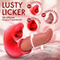 Lusty Licker Kissing & Licking Tongue Vibrator