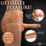 Power Briefs Thrusting & Vibrating Silicone Penis Panties