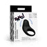 Vibrating Silicone Cock Ring - Black