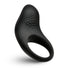 Vibrating Silicone Cock Ring - Black