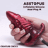 Asstopus Tentacle Inflatable Silicone Anal Plug - Medium
