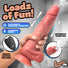 10" Thrusting, Vibrating, & Squirting Dildo