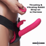 Thrusting & Vibrating Rabbit Strap-On w/ Harness