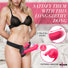 Thrusting & Vibrating Rabbit Strap-On w/ Harness