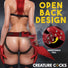 Drakona Dragon Tail Strap-On Harness w/ Dildo