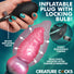 Girthy Likan Inflatable Silicone Anal Plug
