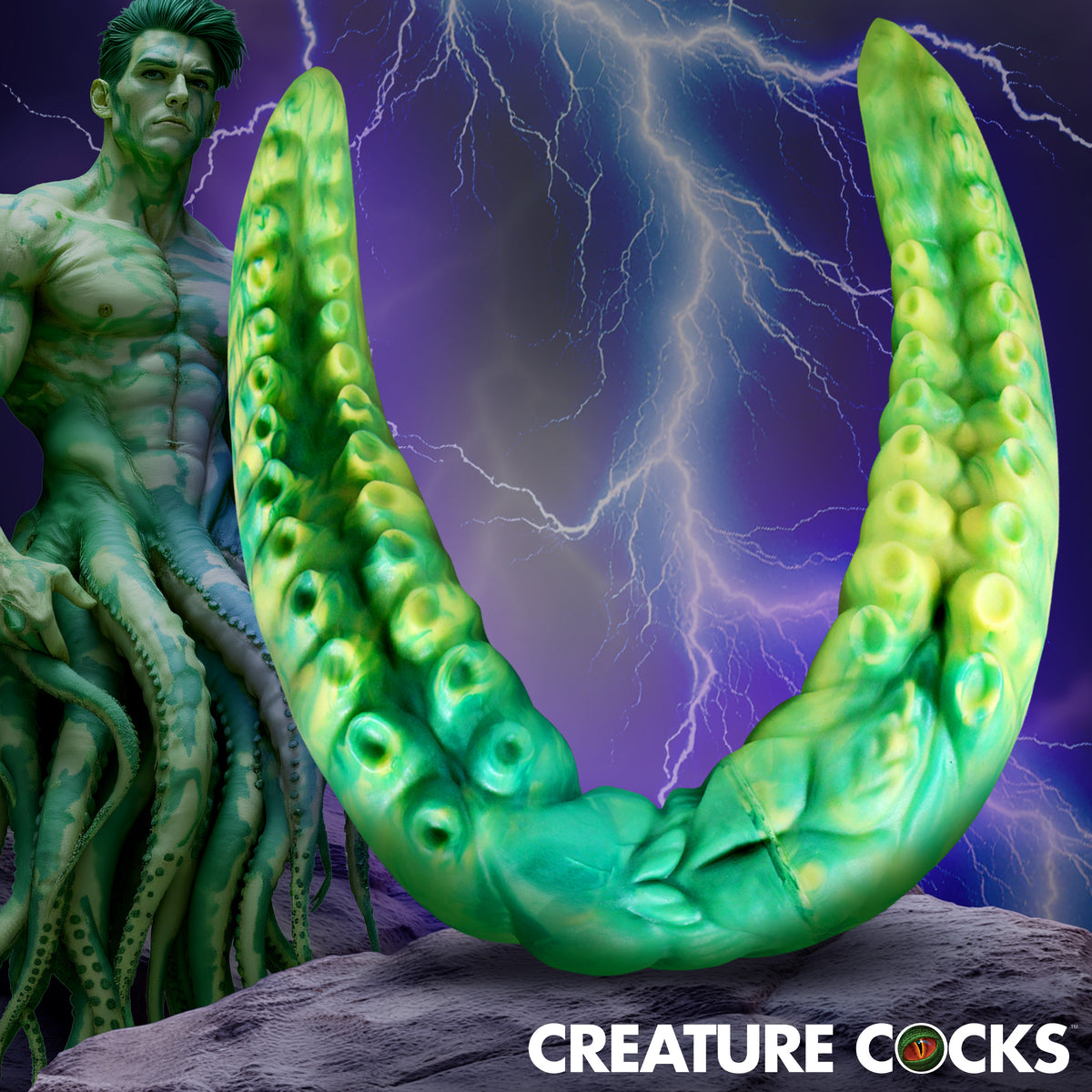 Dual Kraken Silicone Double Dildo