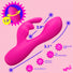 Flexible Vibrating Silicone Mini Rabbit - Pink