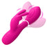 Flexible Vibrating Silicone Mini Rabbit - Pink