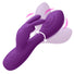 Flexible Vibrating Silicone Mini Rabbit - Purple