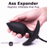 Ass Expander Magnetic Inflatable Anal Plug