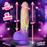 Aren Silicone Dildo with Balls