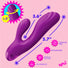 Flexible G-Spot Silicone Rabbit Vibrator