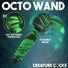 Octo Wand Silicone Vibrating Wand + Attachment
