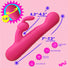 Thrusting Silicone Rabbit Vibrator - Pink