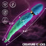 Deep Squirmer Squirming Silicone Vibrator