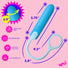 Silicone Bullet with Cord - Blue