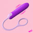 Silicone Bullet with Cord - Purple