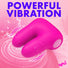 Dual Silicone Vibrator - Purple
