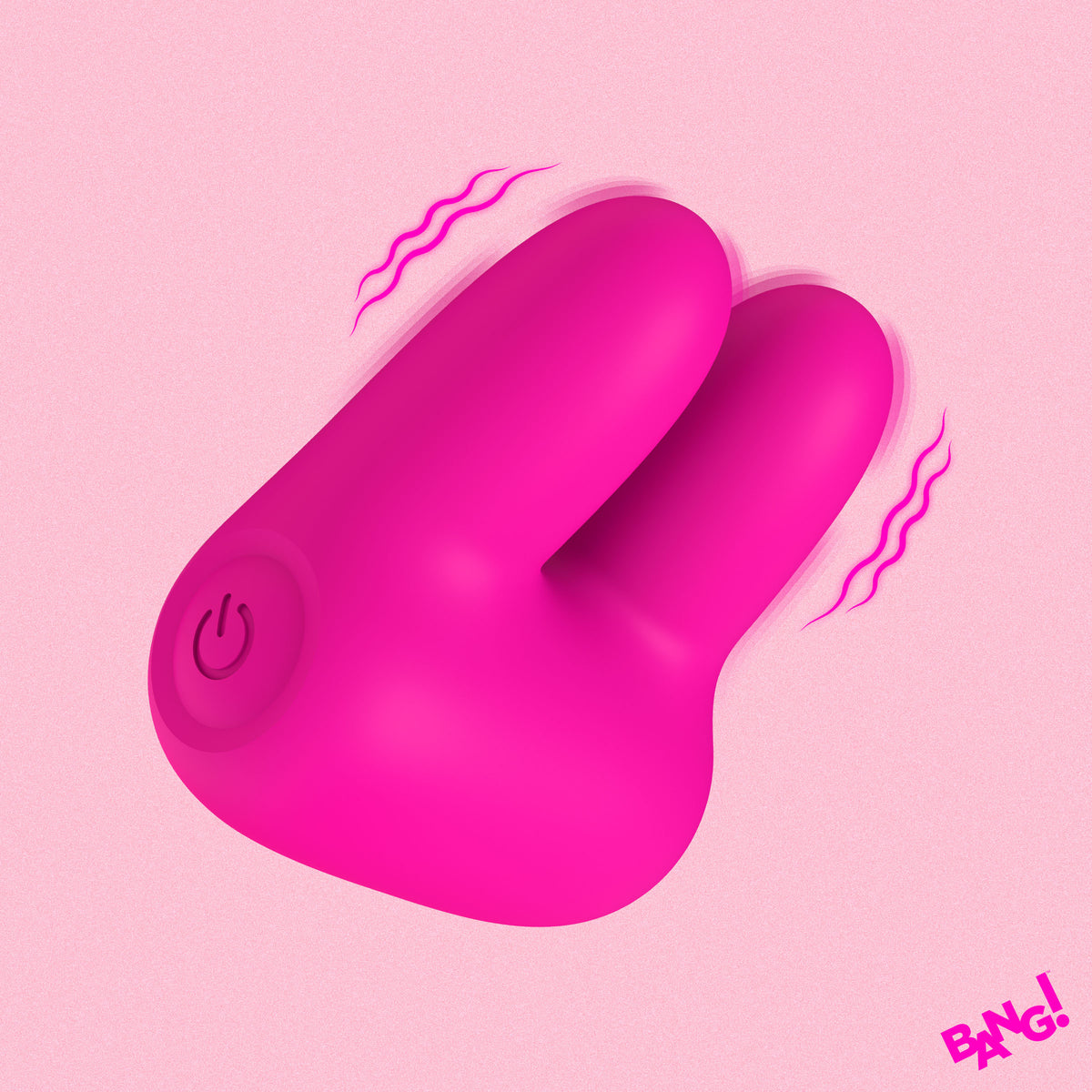 Dual Silicone Vibrator - Purple