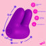 Dual Silicone Vibrator - Pink