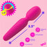 Flexible Silicone Wand - Pink