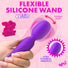 Flexible Silicone Wand - Purple