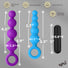 Vibrating Silicone Anal Beads Set w/ Remote