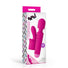 Silicone Vibrating Wand & G-Spot Attachment - Pink