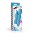 Silicone Vibrating Wand & Teaser Attachment - Blue