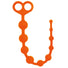 Perfect 10 Silicone Anal Beads - Orange