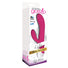 Celia 20x Ribbed Silicone Rabbit Vibe- Pink