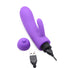 Lil Smoothie 7X Mini Silicone Rabbit Vibe- Violet