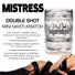 Mistress Double Shot Mouth & Pussy Stroker - Clear