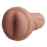 Brianna Vibrating Dual Density Realistic Ass Stroker - Medium