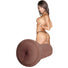 Mistress Angel BioSkin Vibrating Ass Stroker- Dark