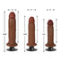 Jock Medium Vibrating Dildo - 7 Inch