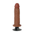 Jock Dark Bareskin Vibrating Dildo - 6 Inch