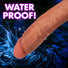 Jock Bareskin Vibrating Dildo with Balls - 10 Inch