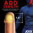 JOCK Extra Long 1.5" Penis Extension Sleeve - Light