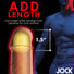 JOCK Extra Long 1.5" Penis Extension Sleeve - Medium