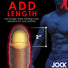 JOCK Extra Thick 2" Penis Extension Sleeve - Dark