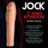 Manicotto per estensione del pene JOCK extra spesso da 2 pollici - medio
