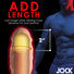 JOCK Extra Thick 2" Penis Extension Sleeve - Medium