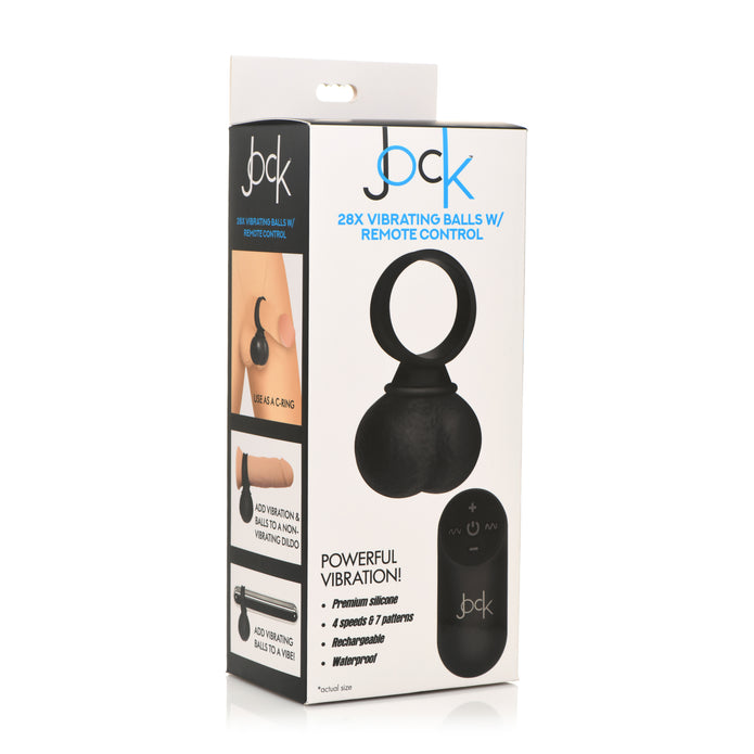 JOCK 28X Vibrating Silicone Balls Large XR Brands JOCK 28X Vibrating Silicone Balls Large XR Brands