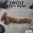 JOCK Weightlifting Wesley 7" Dildo w/ Balls Dark