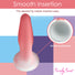 3 Piece Silicone Butt Plug Set - Pink