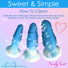 3 Piece Silicone Butt Plug Set - Blue