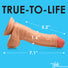 7 Inch Dildo with Foreskin